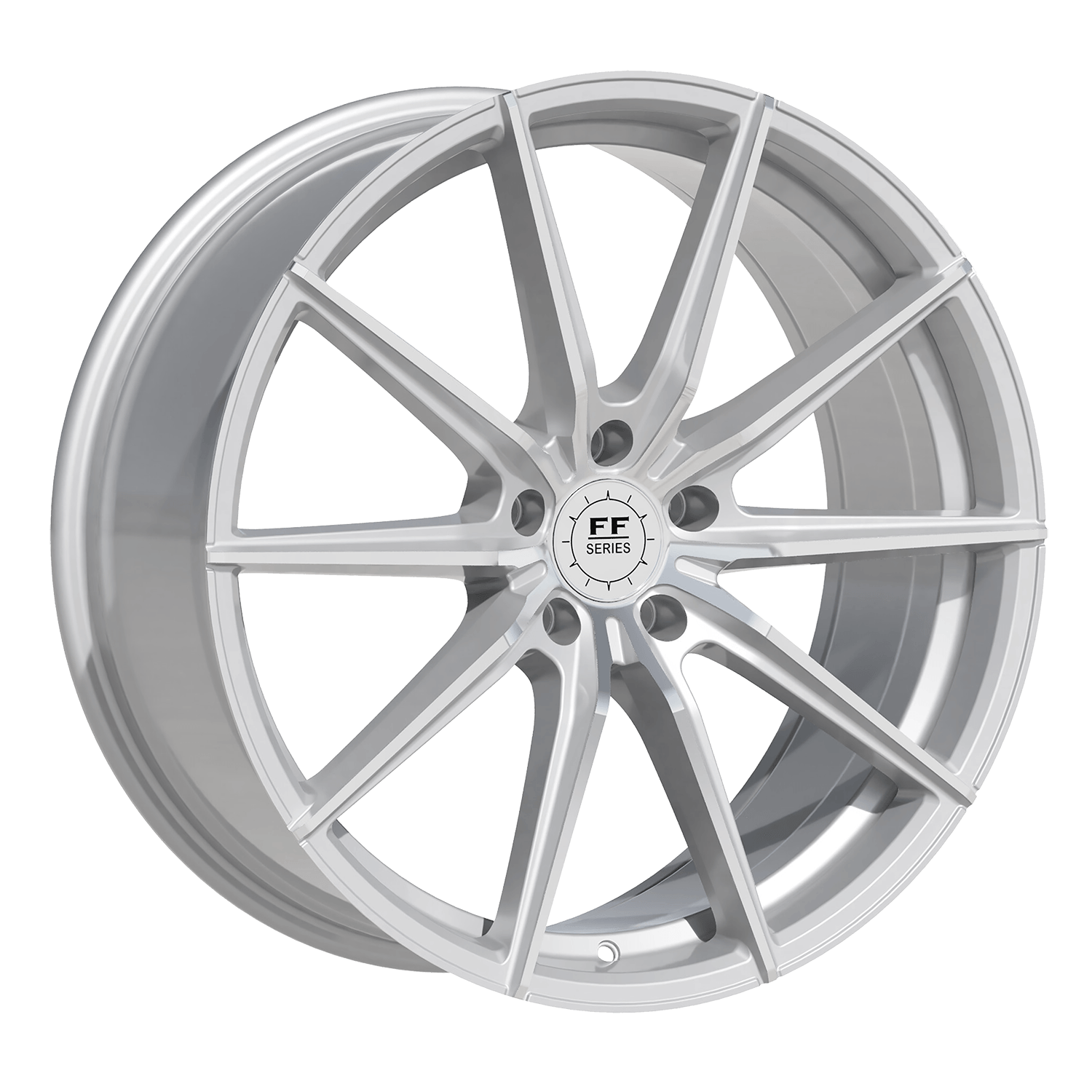 E1 FL Concave 9,0x21 5x112 ET30 Hyper Silver Polished Surface