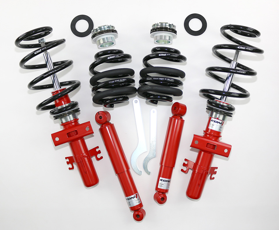 VW T5 T6 TWIN-ADJUST-PROJEKT SENSITIV Gewindefahrwerk ohne DCC mit Schwerlast