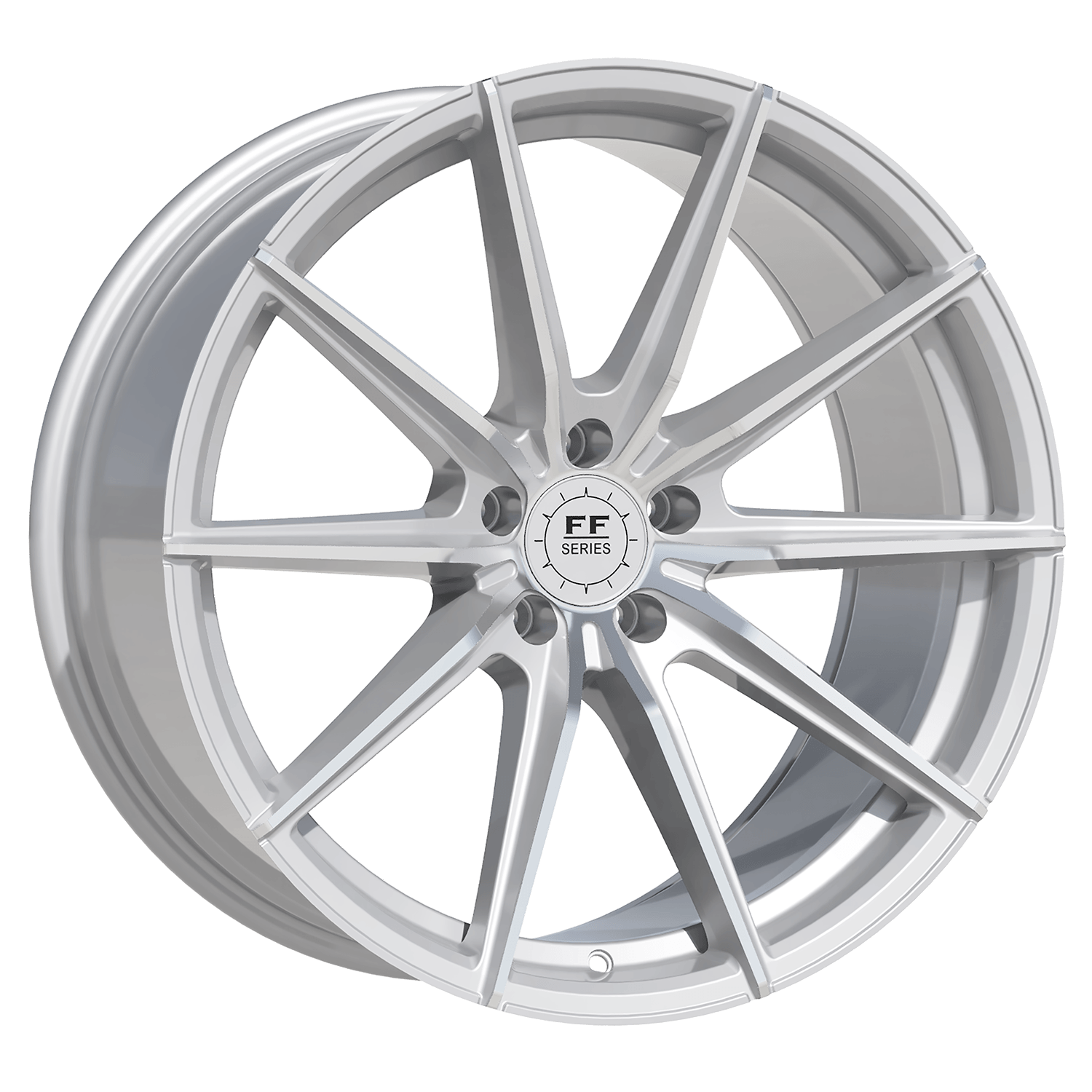 E1 FL Deep Concave 10,0x20 5x120 ET42 Hyper Silver Polished Surface