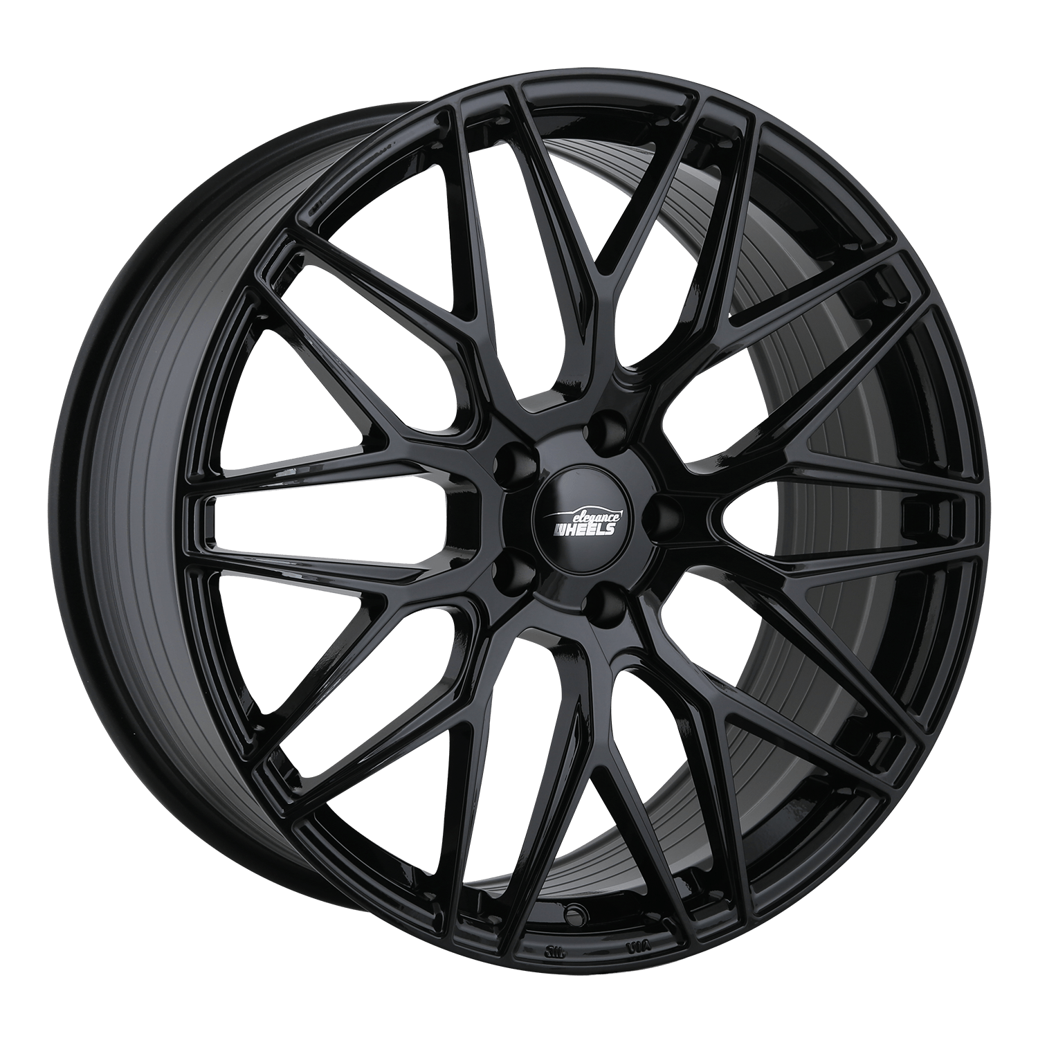 E 3 FF Concave 9,5x21 5x112 ET35 Highgloss Black