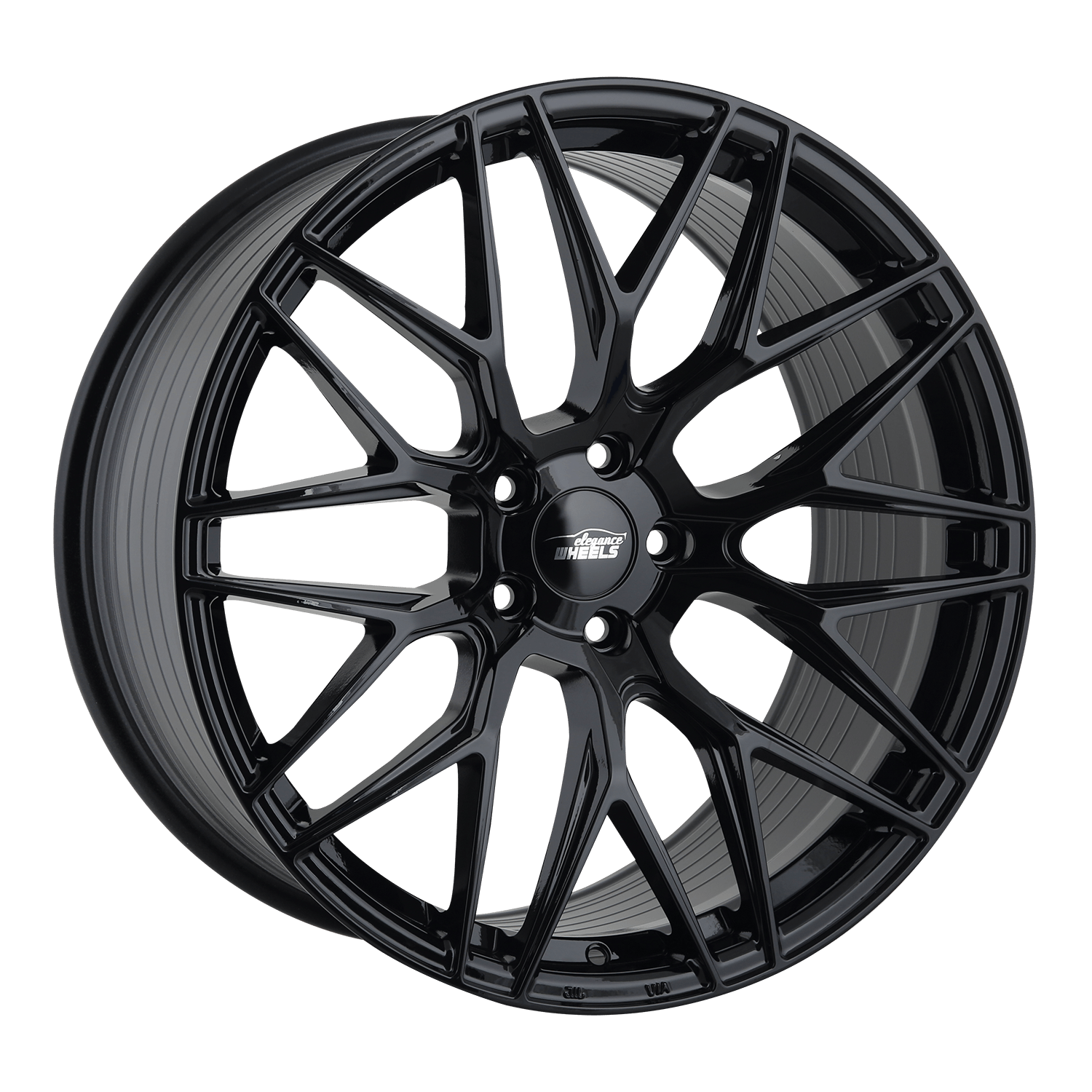 E 3 FF Deep Concave 10,0x20 5x112 ET45 Highgloss Black