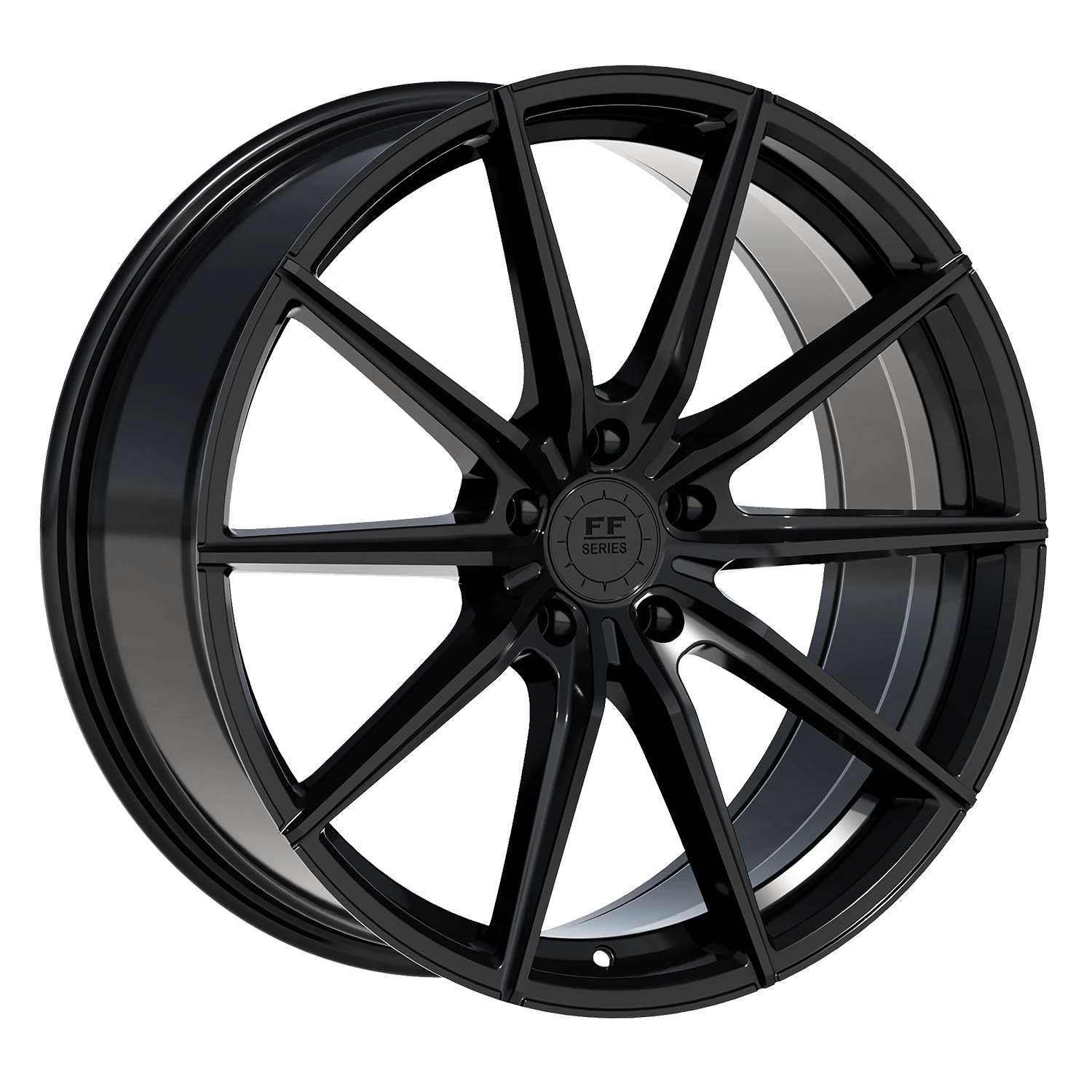 E1 FL Concave 9,0x21 5x112 ET30 Highgloss Black