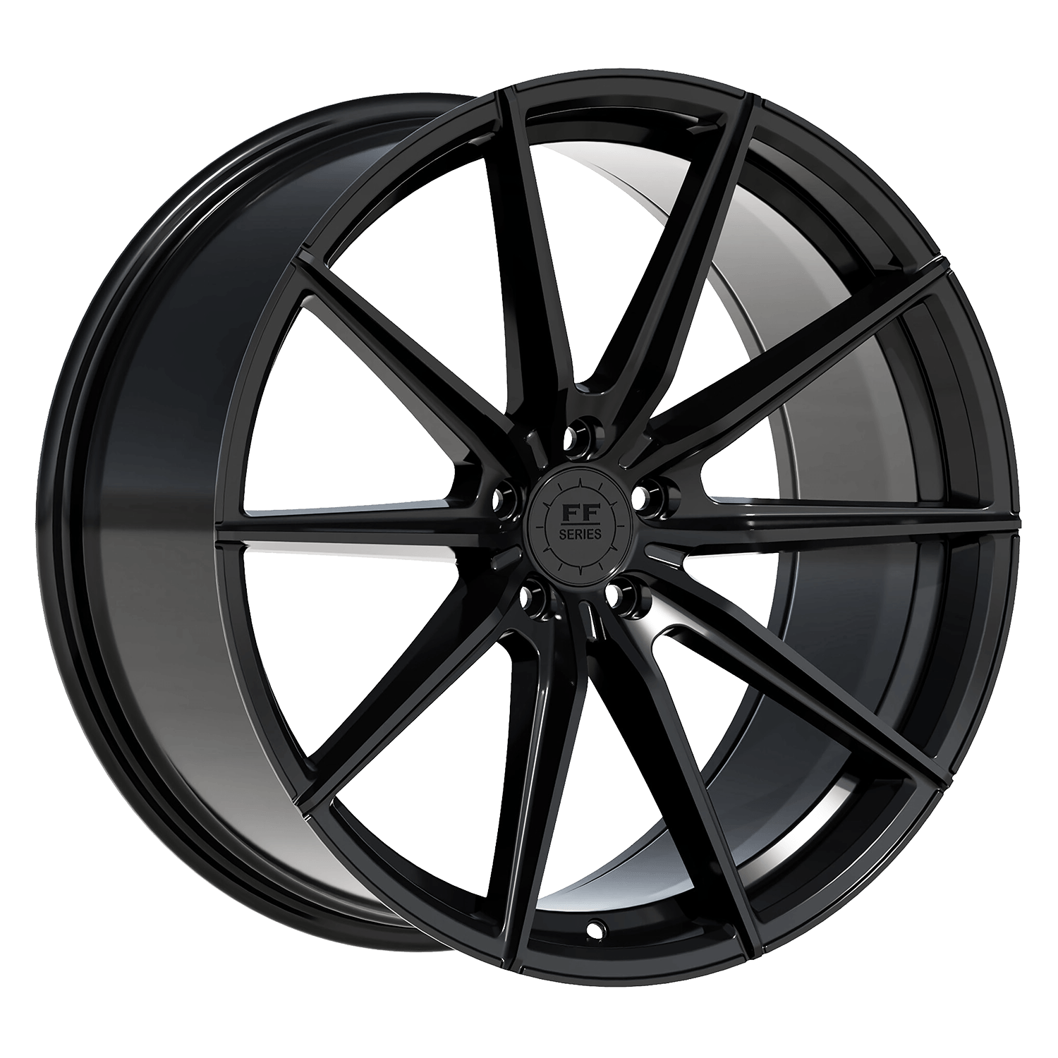 E1 FL Deep Concave 10,0x21 5x120 ET35 Highgloss Black