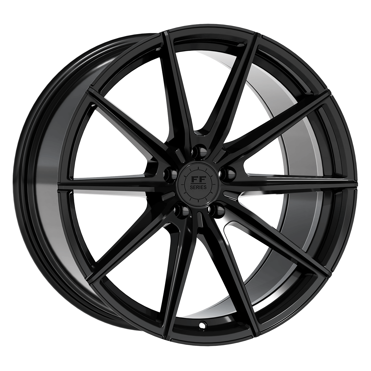E1 FL Deep Concave 10,0x20 5x114,3 ET40 Highgloss Black