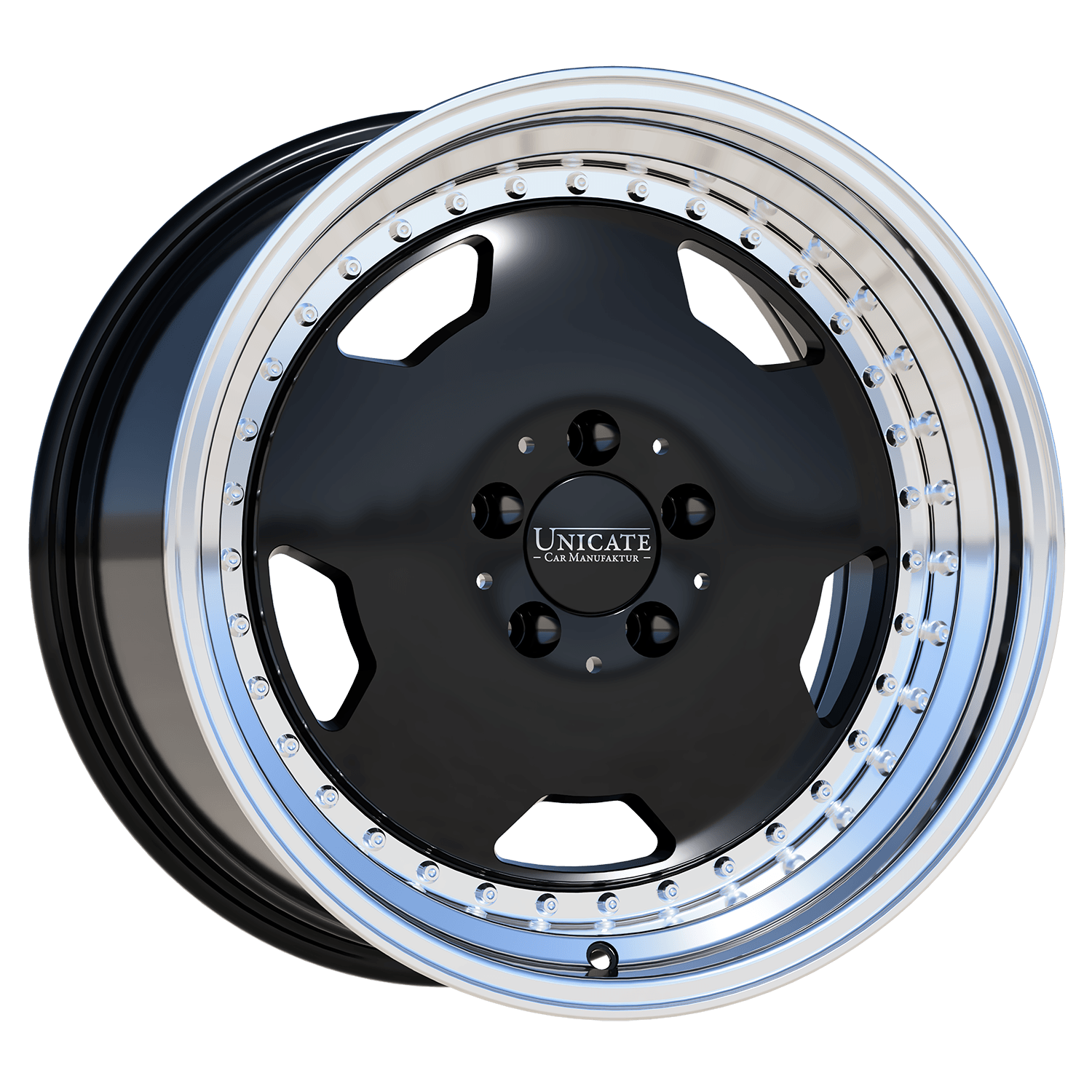 AERO CLASSIC 10,0x18 5x112 ET17 Highgloss Black Lip Polished