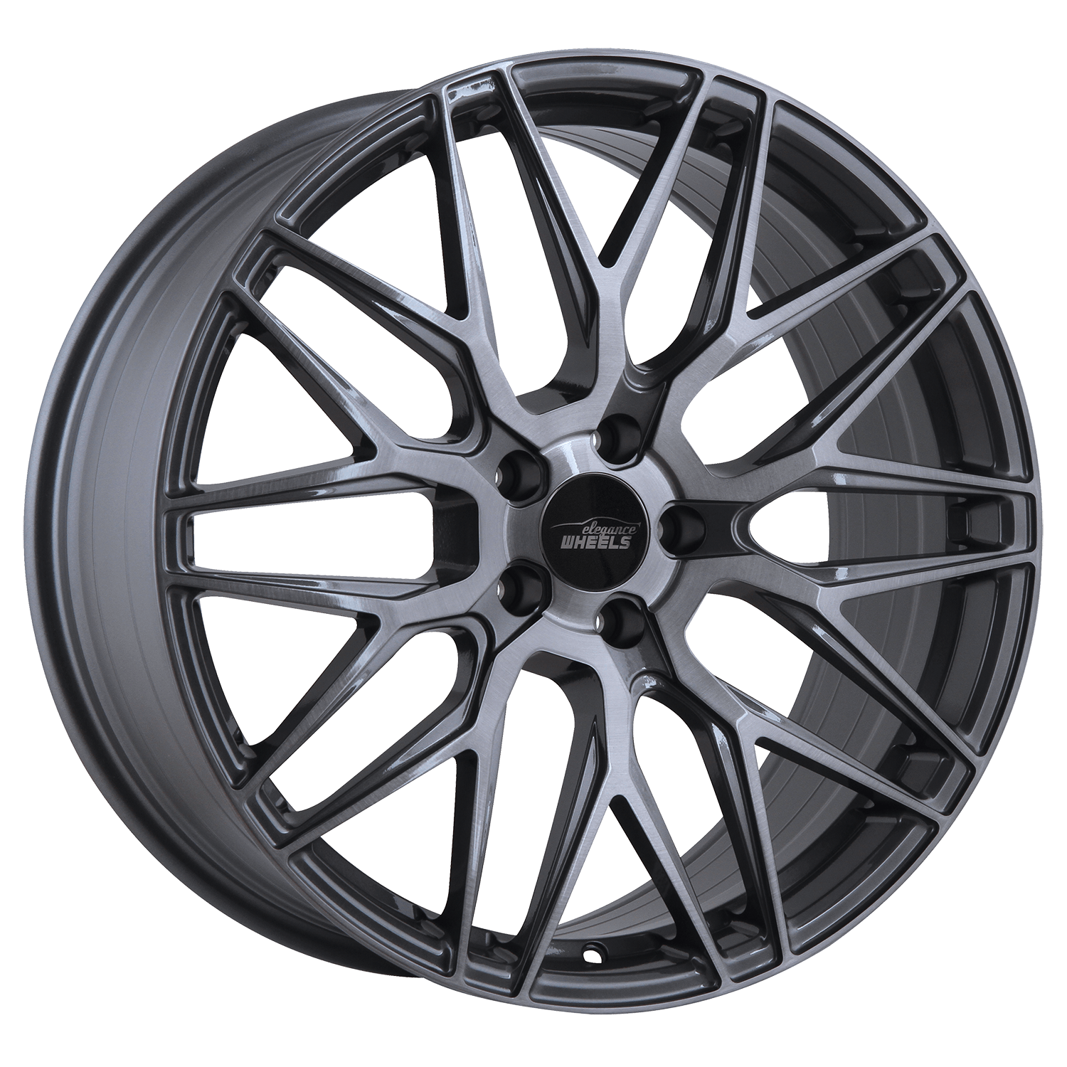 E 3 FF Concave 9,5x21 5x112 ET35 Titanium brushed