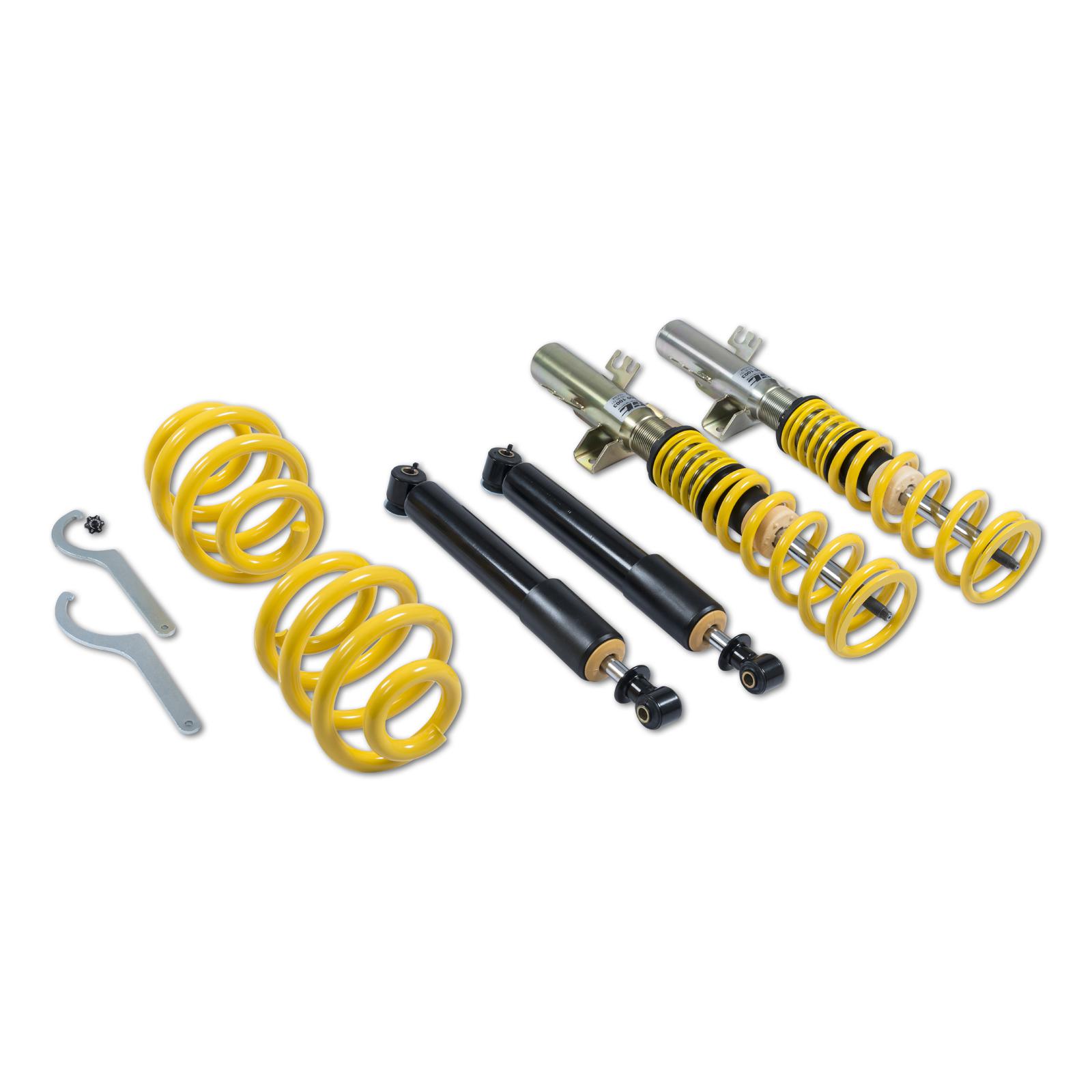 VW T5 T6 T6.1 ST XA Gewindefahrwerk Stahl verzinkt (mit Härteverstellung)