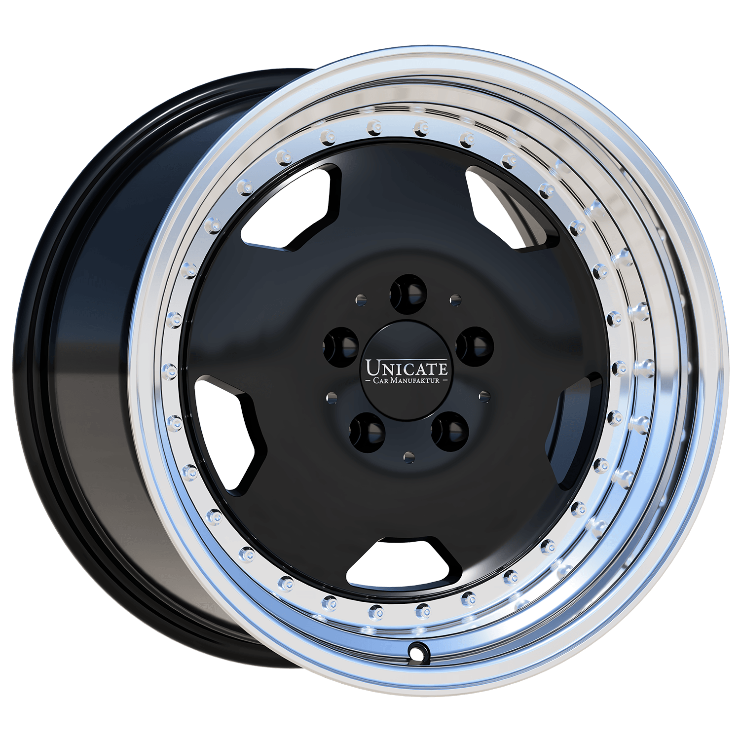 AERO CLASSIC 10,0x17 5x112 ET17 Highgloss Black Lip Polished