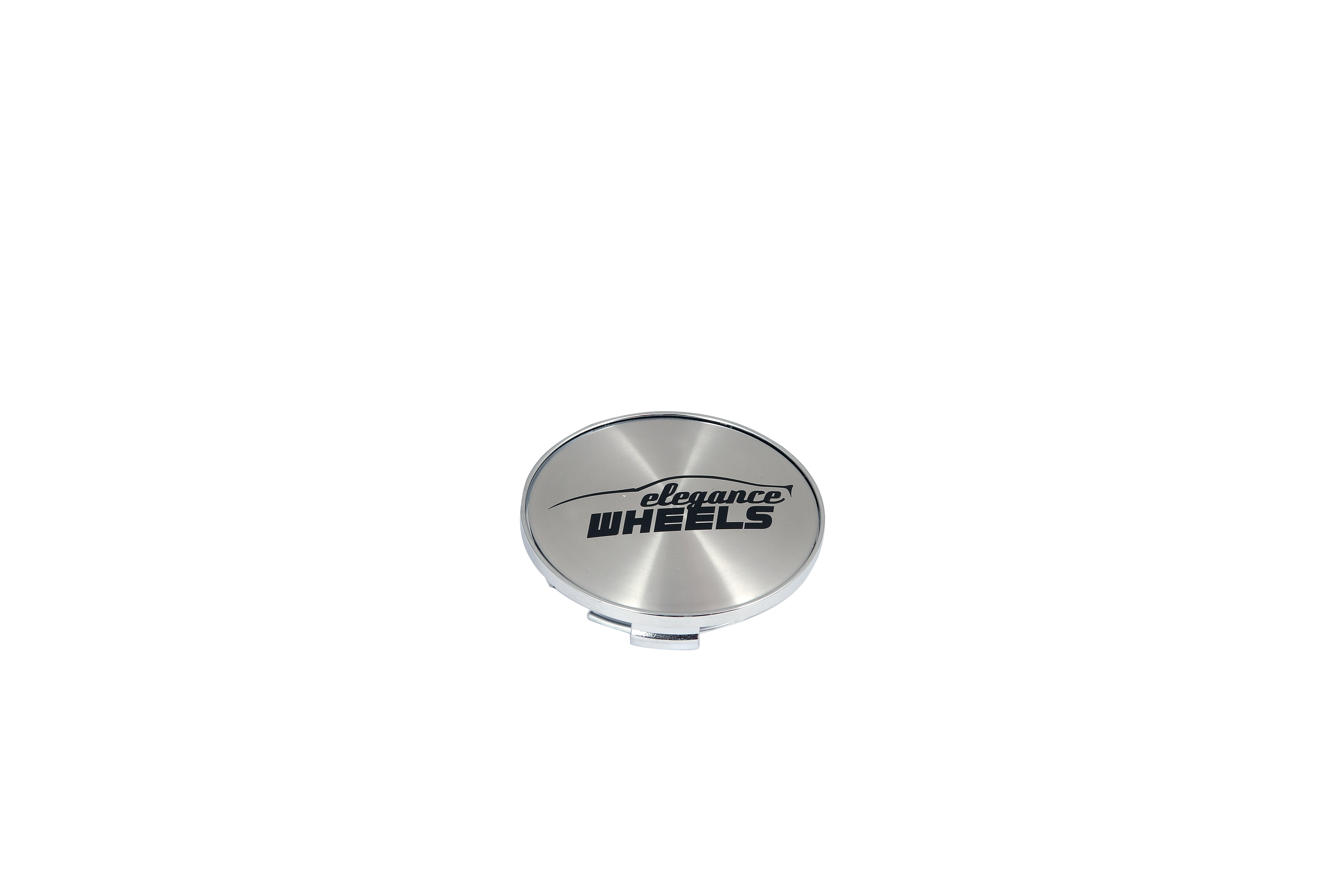 Symbolscheibe Elegance Wheels silber mit Träger Chrom