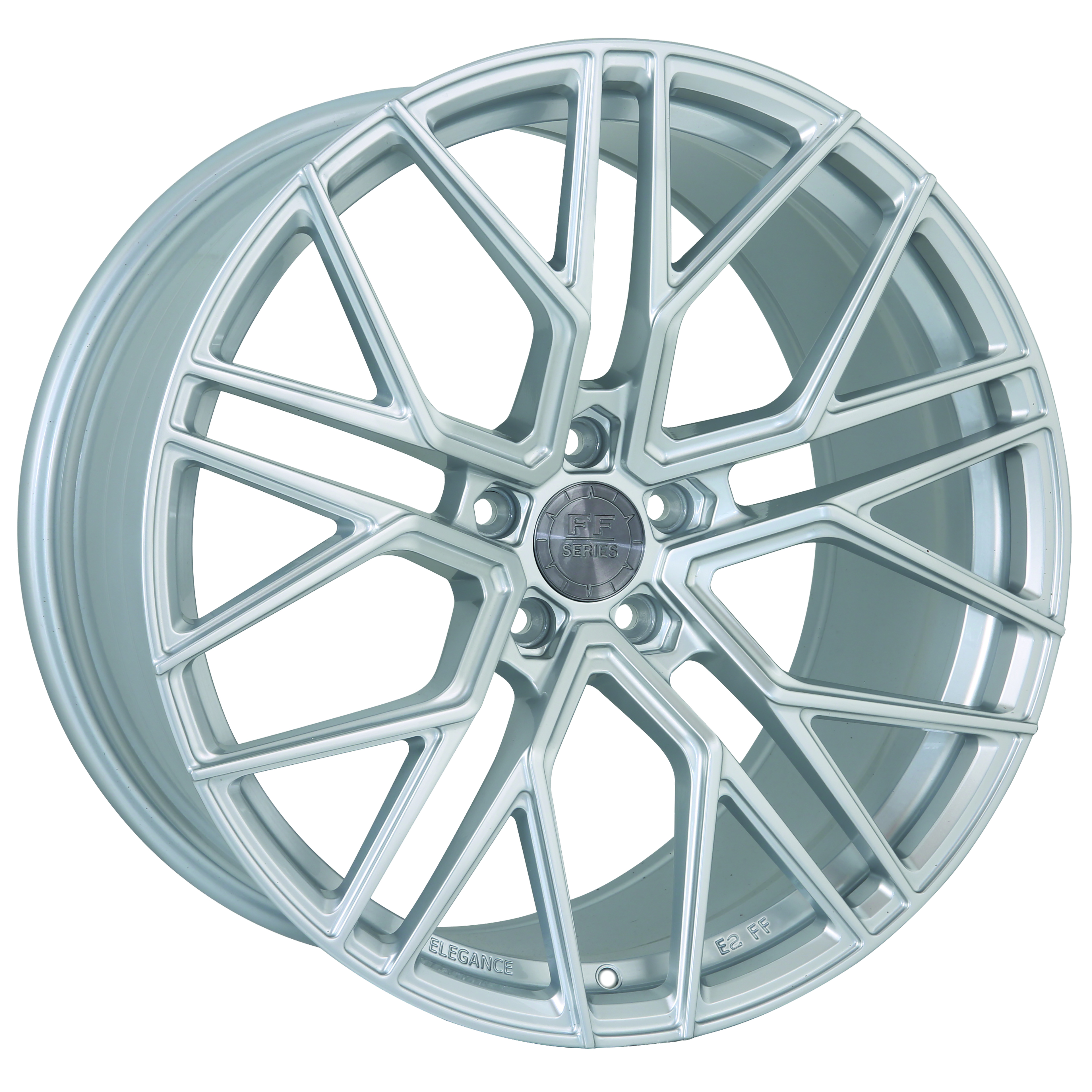 E 2 FF Deep Concave 10,5x20 5x114,3 ET45 Hyper Silber