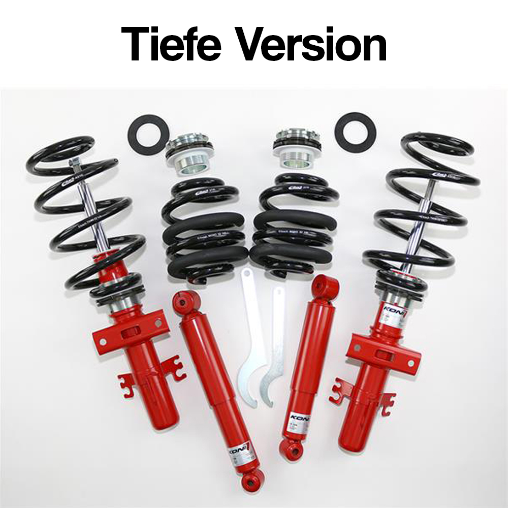 VW T5 T6 TWIN-ADJUST-PROJEKT TIEF Gewindefahrwerk ohne DCC mit Schwerlast