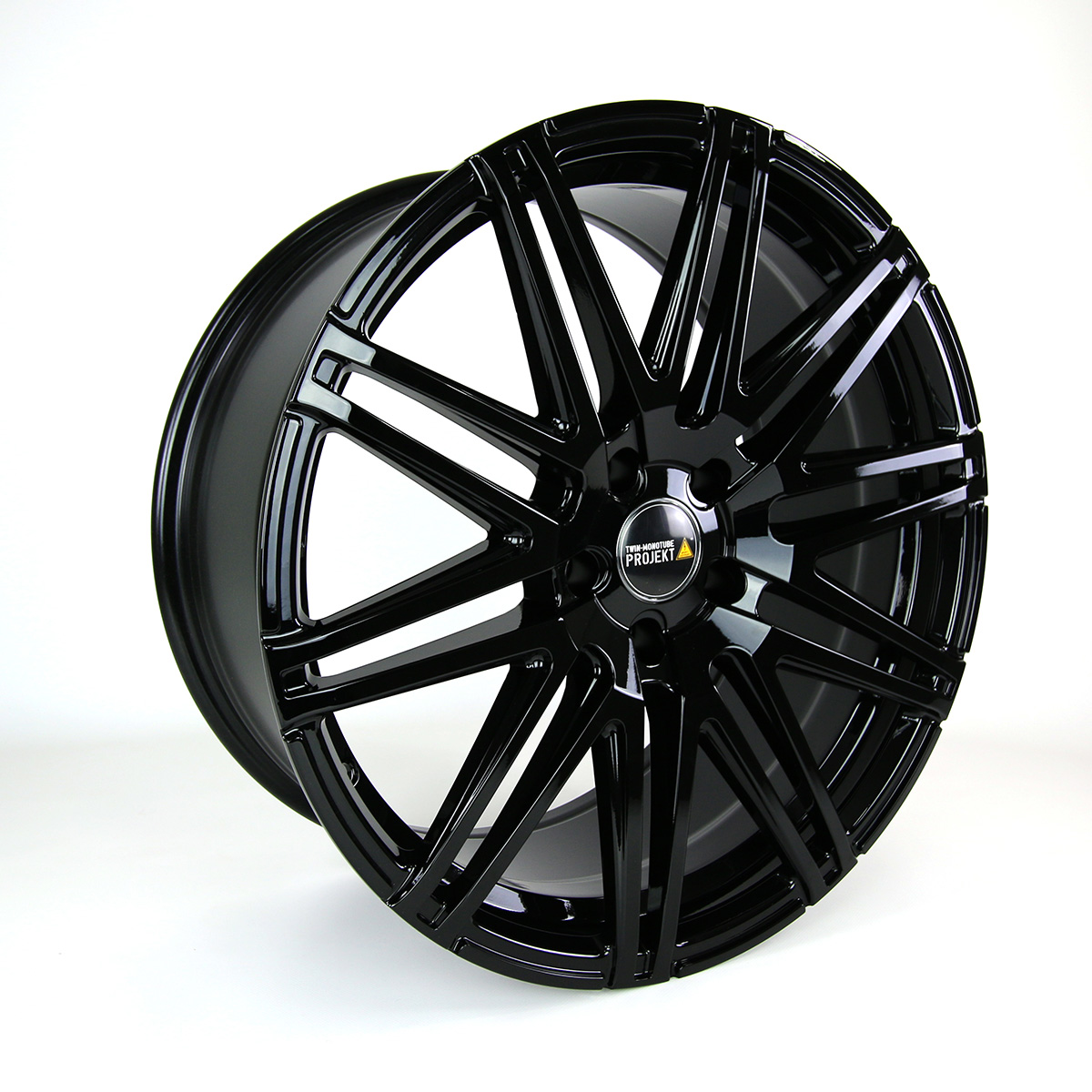 MB V-KLASSE / VITO W447 TWIN-MONOTUBE 9X20 ZOLL GLANZ-SCHWARZ, KONKAV VA+HA