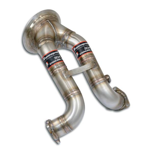 Supersprint Downpipe(für Katalysator Ersatz) passend für AUDI S4 Quattro Avant 3.0 TFSi V6 (354 PS)