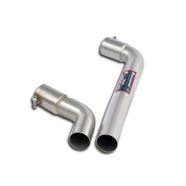 Supersprint Verbindungsrohr kit passend für BMW E39 Touring 540i V8 (M62) 96 -> 02 (Dual-Pipe for S