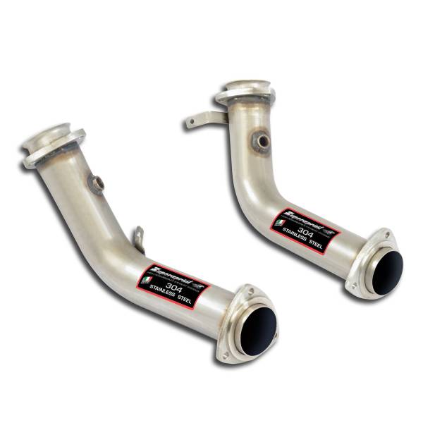 Supersprint Downpipe kit Rechts - Links(für die Serien Fächerkrümmer) passend für AUDI RS4 QUATTRO (