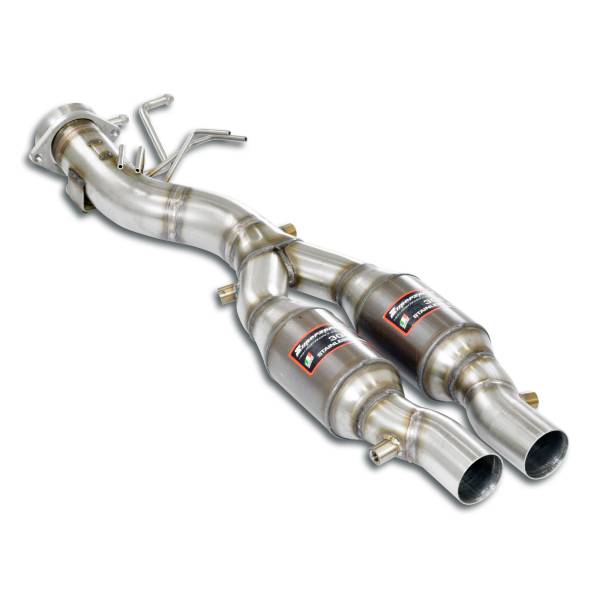 Supersprint Y-Pipe mit Sport Metallkatalysator Rechts - Links(GPF-Entfall) passend für AUDI RS3 8V S