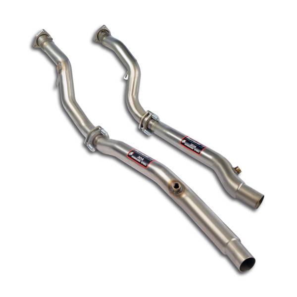 Supersprint Downpipe Rechts + Links(Für Katalysator Ersatz) passend für AUDI S4 QUATTRO (Limousine