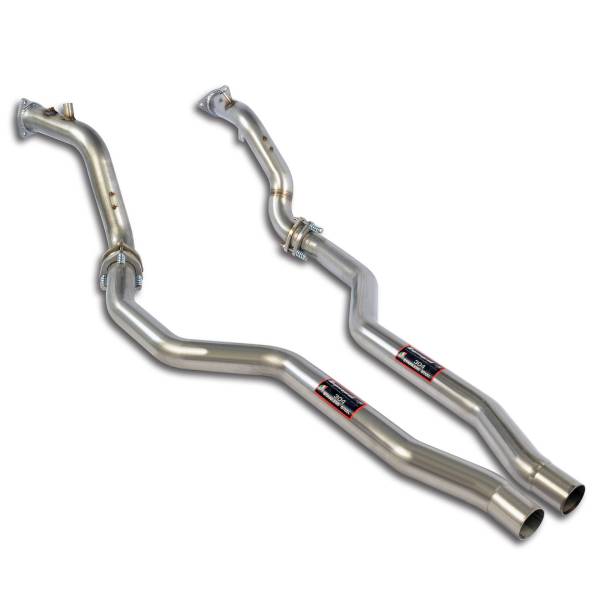 Supersprint Downpipe Rechts + Links(Für Katalysator Ersatz) passend für AUDI S5 Quattro Coupe 4.2i V