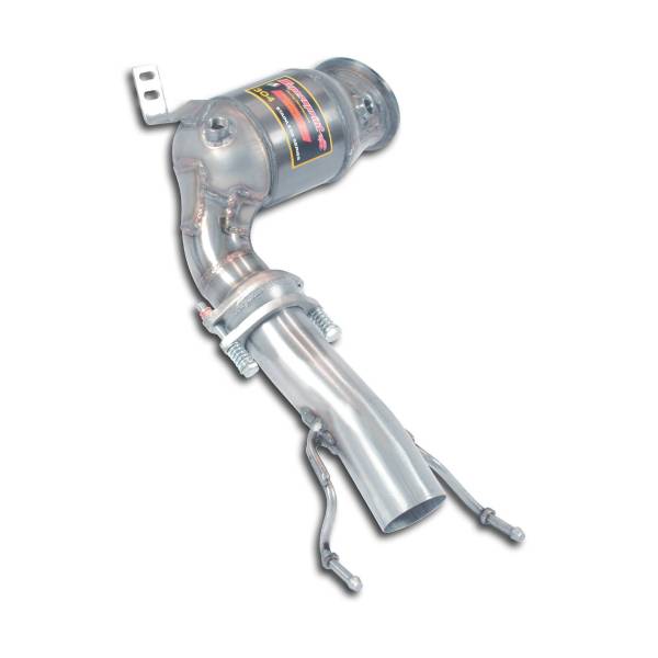 Supersprint Turbo downpipe kit mit Sport Metallkatalysator passend für BMW F48 X1 25iX (4x4) (2.0i T