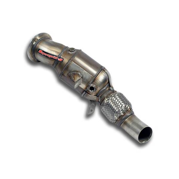 Supersprint Rohrsatz ab Turbolader + Sport Metallkatalysator passend für BMW F20 / F21 125i 2.0T (21