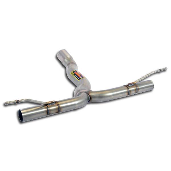 Supersprint Rohr hinten Y-Pipe(Nachschalldämpfer-Entfall) passend für MERCEDES W176 A 220 4-Matic (1