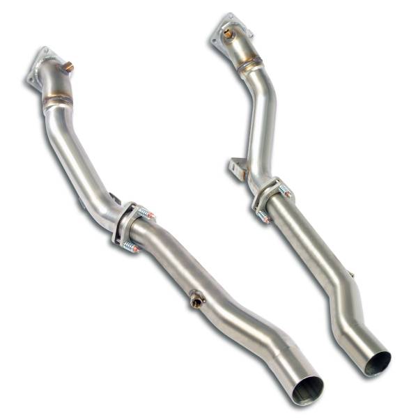 Supersprint Downpipe Rechts + Links(Für Katalysator Ersatz) passend für AUDI RS4 QUATTRO 2.7i V6 (38