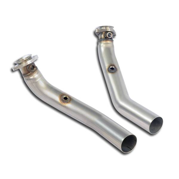 Supersprint Sekundär Downpipe Kit(Katalysator-Entfall) passend für MERCEDES W212 E 63 AMG V8 (Limous