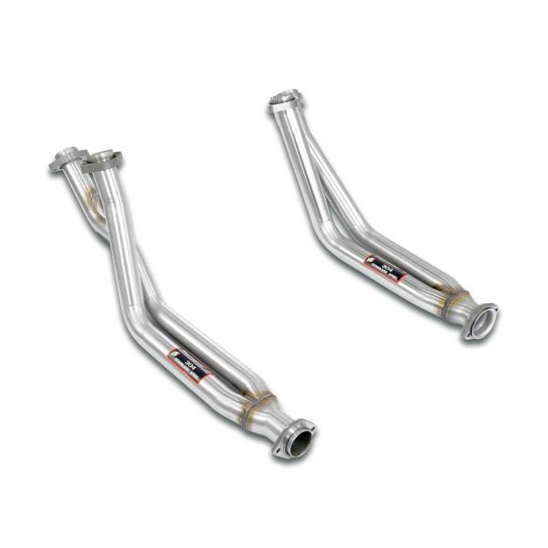 Supersprint Downpipe kit Rechts - Links(Für Serien Fächerkrümmer - Euro Version) passend für MERCEDE