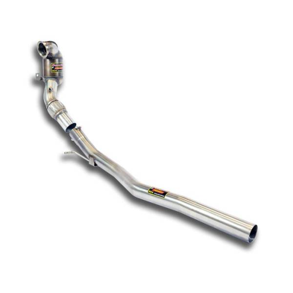 Supersprint Turbo downpipe kit mit Sport Metallkatalysator WRC 100 CPSI passend für AUDI TTS Mk3 2.0