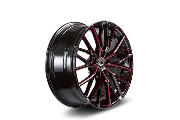 Barracuda Project 3.0 8,5x19 ET40 5x108 Black gloss Flashred