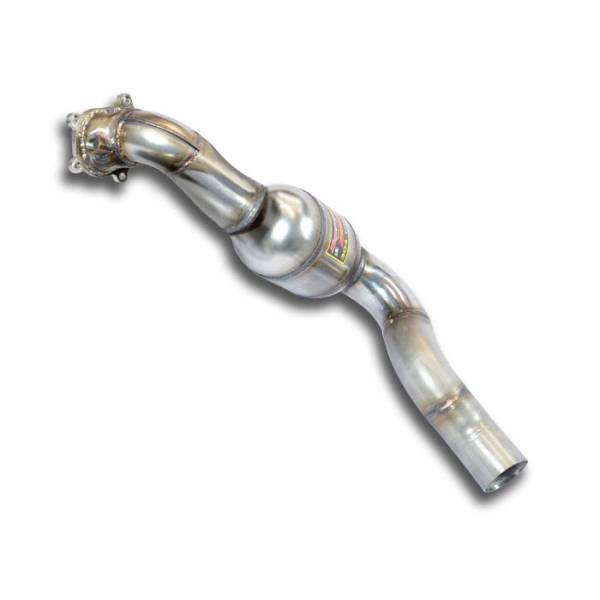 Supersprint Downpipe Links + Sport Metallkatalysator passend für AUDI A7 S7 Facelift Quattro 4.0T V8