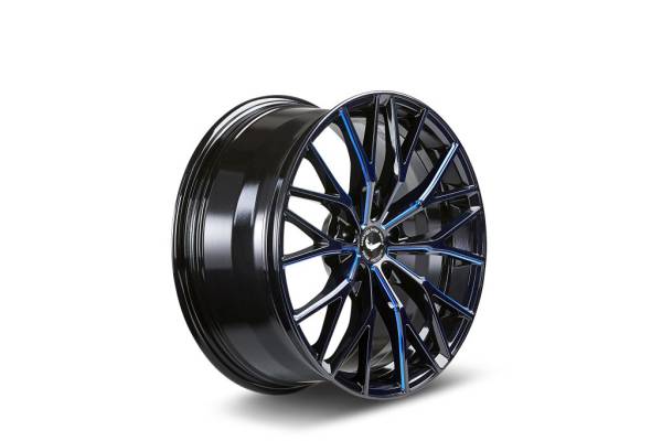 Barracuda Project 3.0 8,5x18 ET40 5x108 Black gloss Flashblue