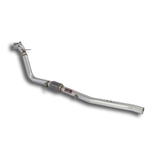 Supersprint Downpipe kit + Sport Metallkatalysator passend für AUDI Coupe S2 Quattro 2.2i Turbo (220