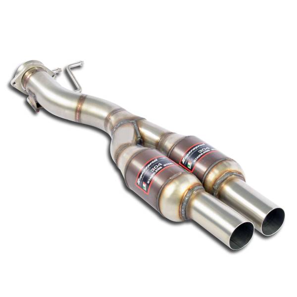 Supersprint Y-Pipe mit Sport Metallkatalysator Rechts - Links passend für AUDI TT RS QUATTRO Roadste