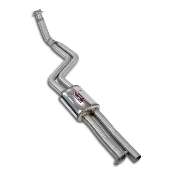 Supersprint Downpipe (Katalysator Ersatz - single pipe, Crossover Design Manifold) passend für MERCE