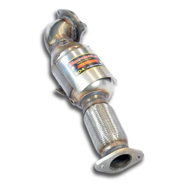 Supersprint Downpipe + Sport Metallkatalysator passend für FORD FIESTA ST 1.6T (182 PS) 13 ->